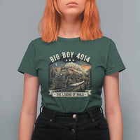 Scenic Mountain Steam Train Graphic T Shirt For Women Legend of the Rails Heritage Pride