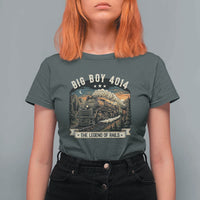 Scenic Mountain Steam Train Graphic T Shirt For Women Legend of the Rails Heritage Pride