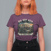 Scenic Mountain Steam Train Graphic T Shirt For Women Legend of the Rails Heritage Pride