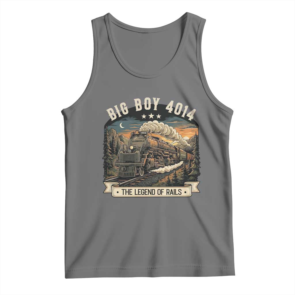 Scenic Mountain Steam Train Graphic Tank Top Legend of the Rails Heritage Pride
