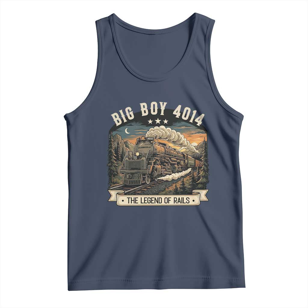 Scenic Mountain Steam Train Graphic Tank Top Legend of the Rails Heritage Pride