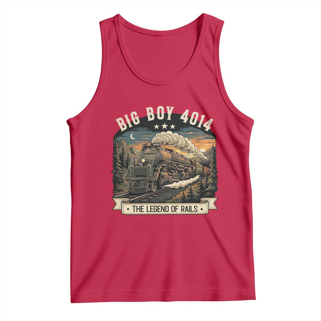 Scenic Mountain Steam Train Graphic Tank Top Legend of the Rails Heritage Pride