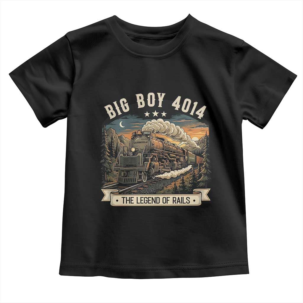 Scenic Mountain Steam Train Graphic Toddler T Shirt Legend of the Rails Heritage Pride