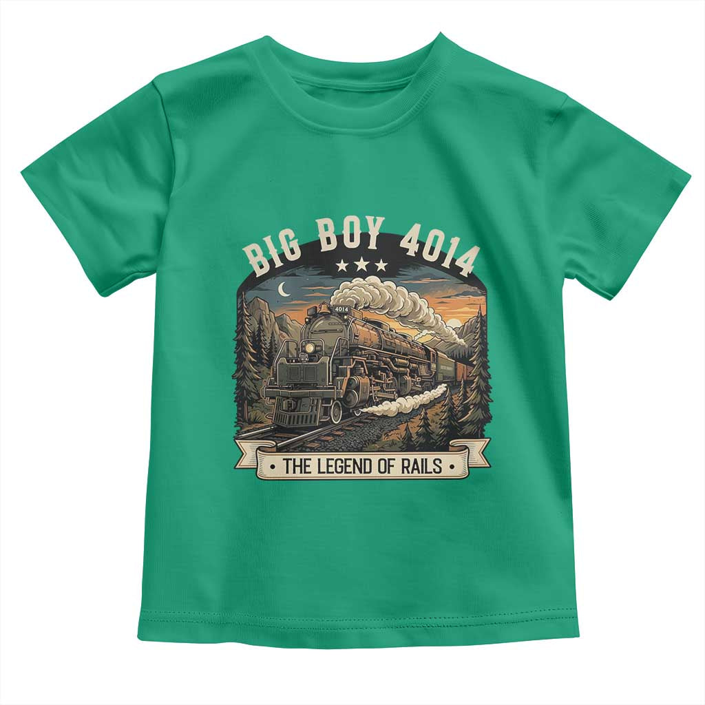 Scenic Mountain Steam Train Graphic Toddler T Shirt Legend of the Rails Heritage Pride
