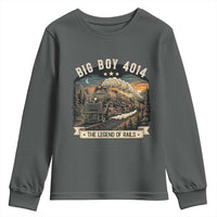 Scenic Mountain Steam Train Graphic Youth Sweatshirt Legend of the Rails Heritage Pride