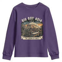 Scenic Mountain Steam Train Graphic Youth Sweatshirt Legend of the Rails Heritage Pride