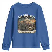 Scenic Mountain Steam Train Graphic Youth Sweatshirt Legend of the Rails Heritage Pride