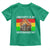 Juneteenth Is My Independence Day Toddler T Shirt Bold Afro Liberation Pan-African Flag - Wonder Print Shop