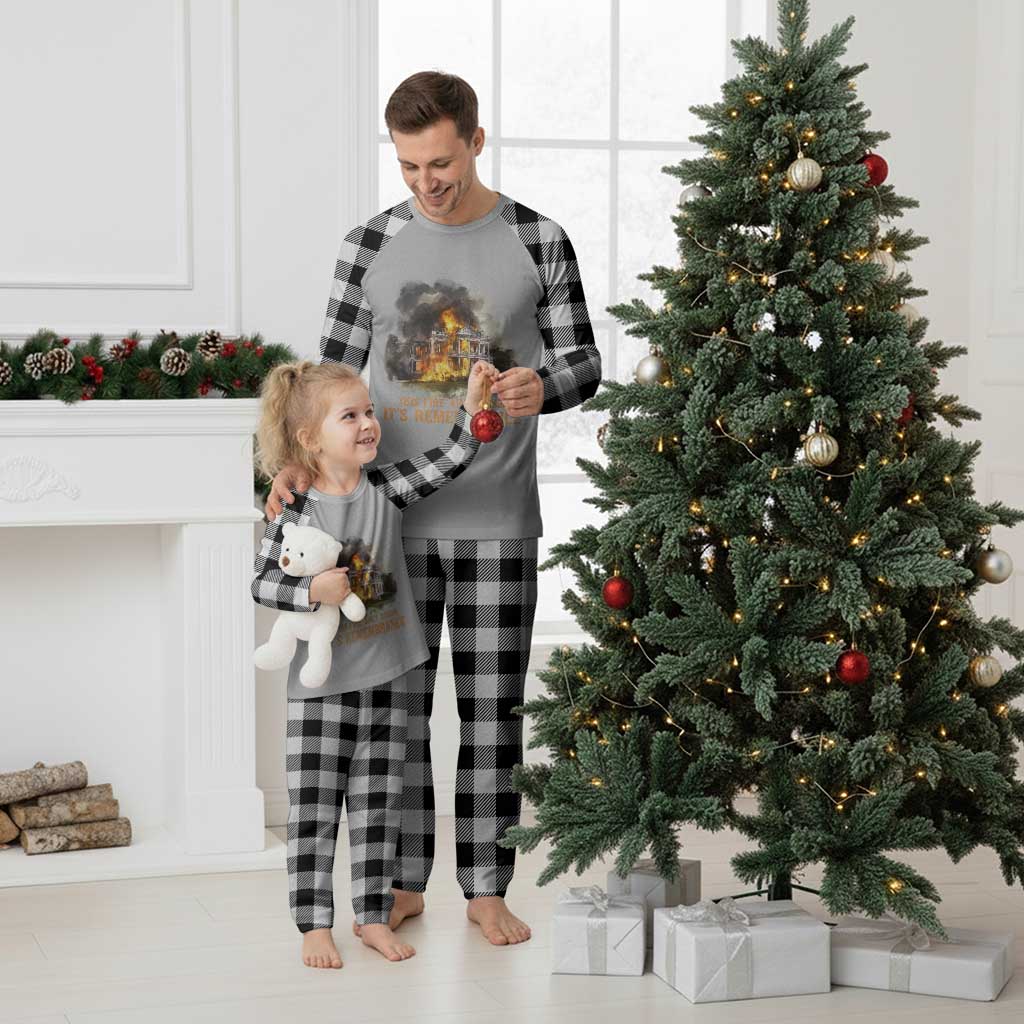 Juneteenth Ancestral Justice Plaid Pajama Set This Fire Aint Arson It is Remembrance Black History - Wonder Print Shop