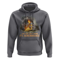 Juneteenth Ancestral Justice Hoodie This Fire Aint Arson It is Remembrance Black History - Wonder Print Shop