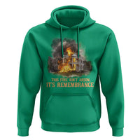 Juneteenth Ancestral Justice Hoodie This Fire Aint Arson It is Remembrance Black History - Wonder Print Shop