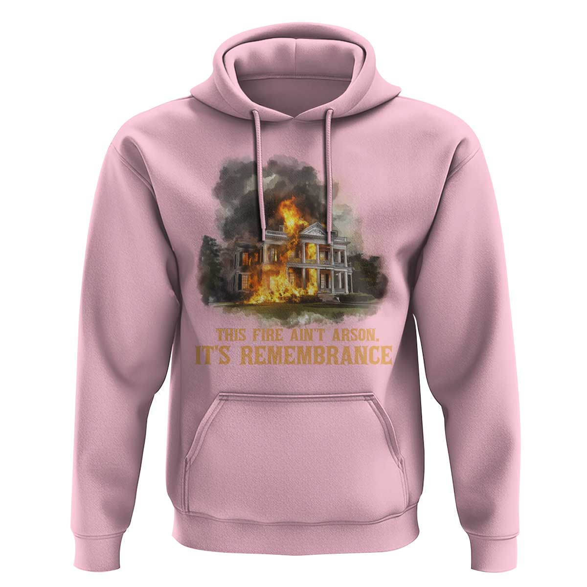 Juneteenth Ancestral Justice Hoodie This Fire Aint Arson It is Remembrance Black History - Wonder Print Shop