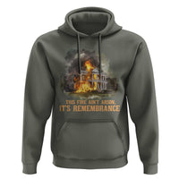 Juneteenth Ancestral Justice Hoodie This Fire Aint Arson It is Remembrance Black History - Wonder Print Shop