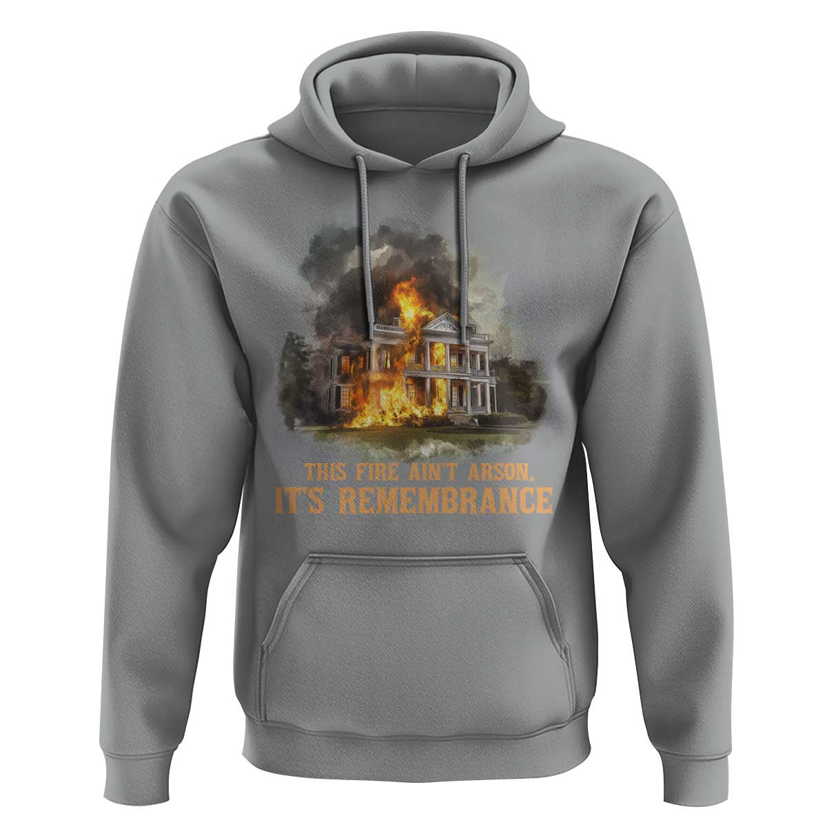 Juneteenth Ancestral Justice Hoodie This Fire Aint Arson It is Remembrance Black History - Wonder Print Shop