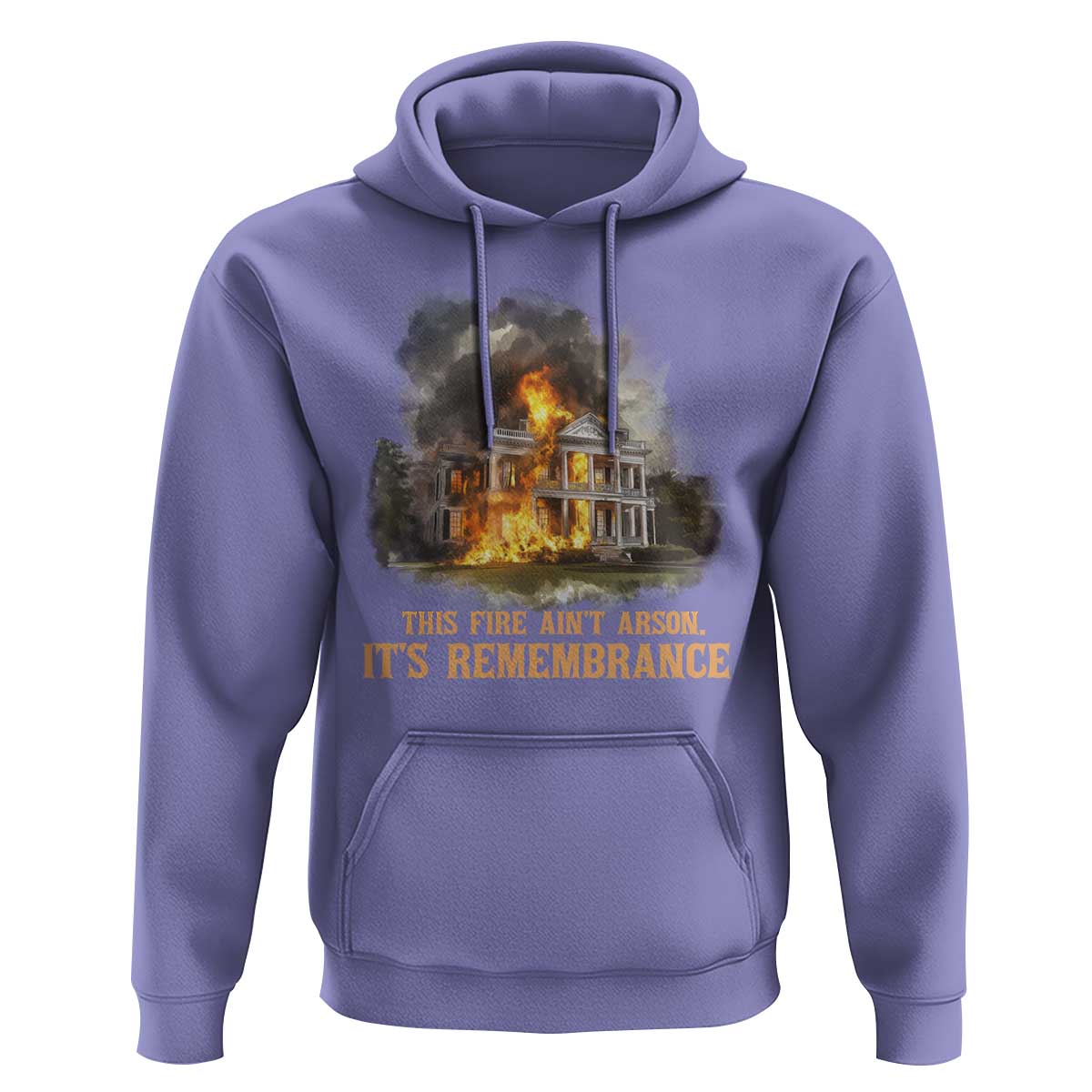 Juneteenth Ancestral Justice Hoodie This Fire Aint Arson It is Remembrance Black History - Wonder Print Shop
