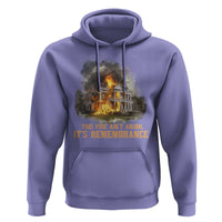 Juneteenth Ancestral Justice Hoodie This Fire Aint Arson It is Remembrance Black History - Wonder Print Shop