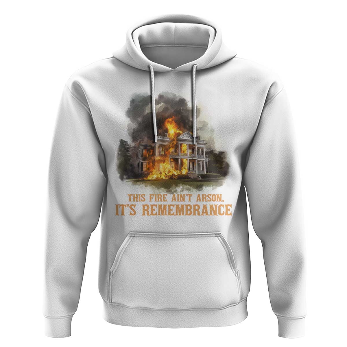 Juneteenth Ancestral Justice Hoodie This Fire Aint Arson It is Remembrance Black History - Wonder Print Shop