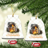 Juneteenth Ancestral Justice Ceramic Ornament This Fire Aint Arson It is Remembrance Black History - Wonder Print Shop