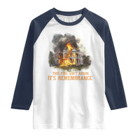 Juneteenth Ancestral Justice Raglan Shirt This Fire Aint Arson It is Remembrance Black History - Wonder Print Shop