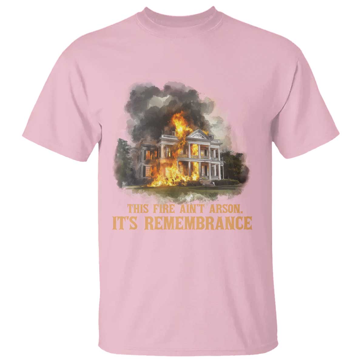 Juneteenth Ancestral Justice T Shirt This Fire Aint Arson It is Remembrance Black History - Wonder Print Shop