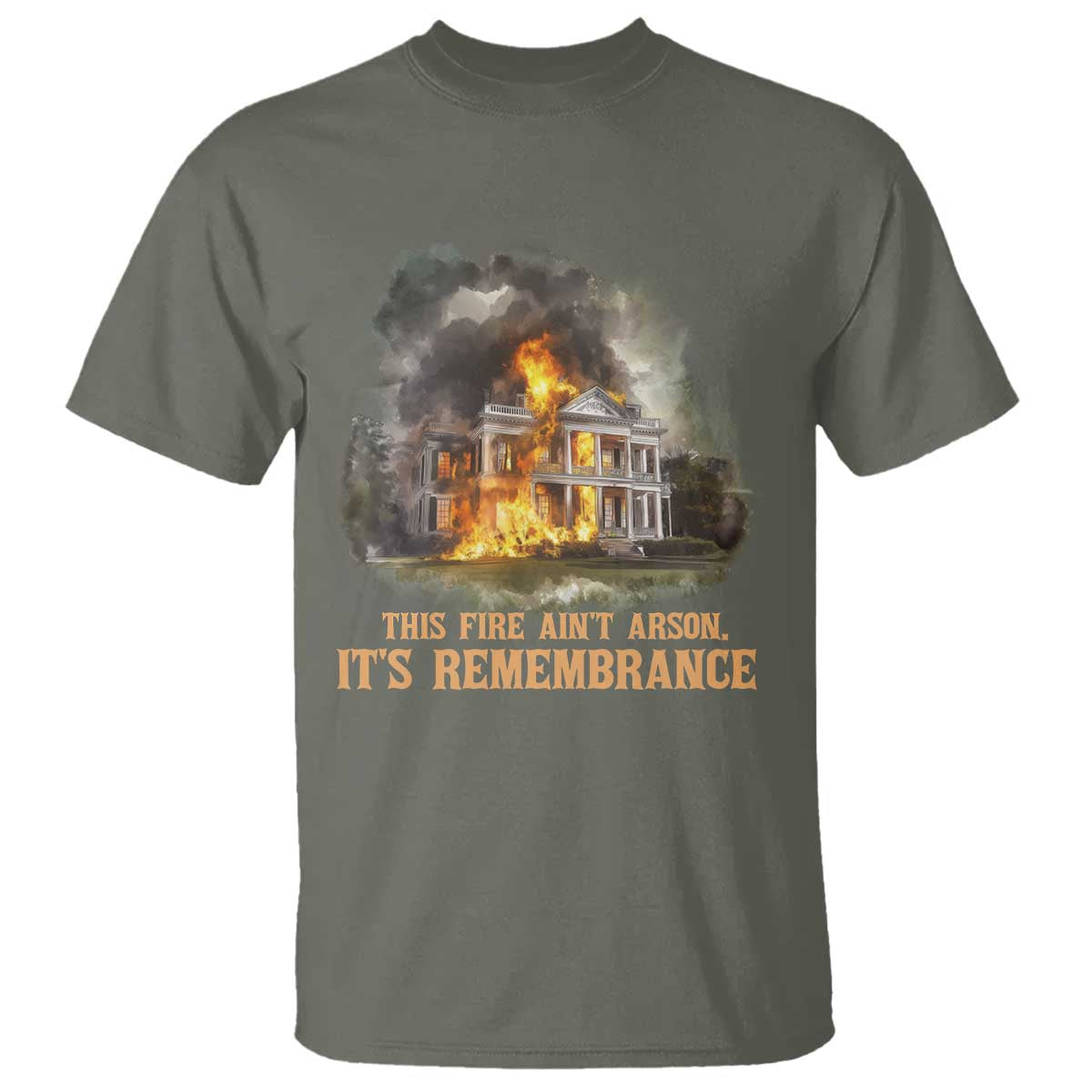 Juneteenth Ancestral Justice T Shirt This Fire Aint Arson It is Remembrance Black History - Wonder Print Shop
