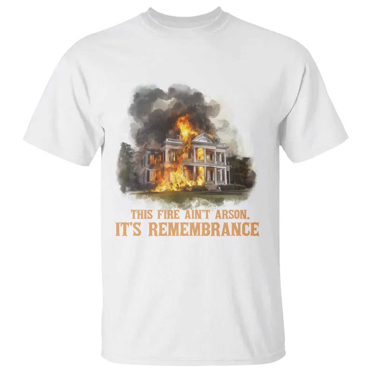 Juneteenth Ancestral Justice T Shirt This Fire Aint Arson It is Remembrance Black History - Wonder Print Shop