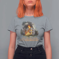 Juneteenth Ancestral Justice T Shirt For Women This Fire Aint Arson It is Remembrance Black History - Wonder Print Shop