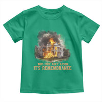 Juneteenth Ancestral Justice Toddler T Shirt This Fire Aint Arson It is Remembrance Black History - Wonder Print Shop