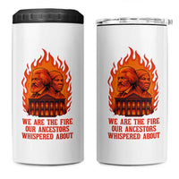 Harriet Tubman and Frederick Douglass 4 in 1 Can Cooler Tumbler We Are the Fire Our Ancestors Whispered About Juneteenth 1865 - Wonder Print Shop