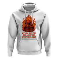 Harriet Tubman and Frederick Douglass Hoodie We Are the Fire Our Ancestors Whispered About Juneteenth 1865 - Wonder Print Shop