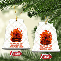 Harriet Tubman and Frederick Douglass Ceramic Ornament We Are the Fire Our Ancestors Whispered About Juneteenth 1865 - Wonder Print Shop