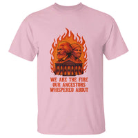 Harriet Tubman and Frederick Douglass T Shirt We Are the Fire Our Ancestors Whispered About Juneteenth 1865 - Wonder Print Shop