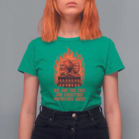 Harriet Tubman and Frederick Douglass T Shirt For Women We Are the Fire Our Ancestors Whispered About Juneteenth 1865 - Wonder Print Shop