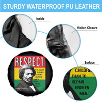 Respect Frederick Douglass Spare Tire Cover It Is Easier To Build Strong Children Empowerment - Wonder Print Shop