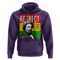 Respect Frederick Douglass Hoodie It Is Easier To Build Strong Children Empowerment - Wonder Print Shop