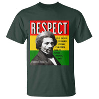 Respect Frederick Douglass T Shirt It Is Easier To Build Strong Children Empowerment - Wonder Print Shop