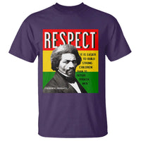 Respect Frederick Douglass T Shirt It Is Easier To Build Strong Children Empowerment - Wonder Print Shop