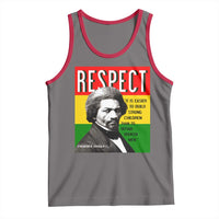 Respect Frederick Douglass Tank Top It Is Easier To Build Strong Children Empowerment - Wonder Print Shop