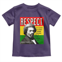 Respect Frederick Douglass Toddler T Shirt It Is Easier To Build Strong Children Empowerment - Wonder Print Shop