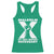 Malcolm X Power Fist Racerback Tank Top Civil Rights Leader Pride Bold Statement - Wonder Print Shop