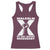 Malcolm X Power Fist Racerback Tank Top Civil Rights Leader Pride Bold Statement - Wonder Print Shop