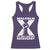 Malcolm X Power Fist Racerback Tank Top Civil Rights Leader Pride Bold Statement - Wonder Print Shop