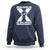 Malcolm X Power Fist Sweatshirt Civil Rights Leader Pride Bold Statement - Wonder Print Shop
