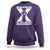 Malcolm X Power Fist Sweatshirt Civil Rights Leader Pride Bold Statement - Wonder Print Shop