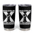 Malcolm X Power Fist Tumbler Cup Civil Rights Leader Pride Bold Statement - Wonder Print Shop