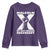 Malcolm X Power Fist Youth Sweatshirt Civil Rights Leader Pride Bold Statement - Wonder Print Shop