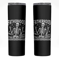 Rockin' Fatherhood Skeleton Skinny Tumbler Funny Dad Life Quote Gift for Father’s Day - Wonder Print Shop