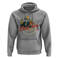 Funny Dad Tax Skeleton Hoodie Making Sure It’s Not Poison Retro Food Humor Fathers Day Gift - Wonder Print Shop