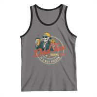Funny Dad Tax Skeleton Tank Top Making Sure It’s Not Poison Retro Food Humor Fathers Day Gift - Wonder Print Shop
