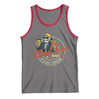 Funny Dad Tax Skeleton Tank Top Making Sure It’s Not Poison Retro Food Humor Fathers Day Gift - Wonder Print Shop